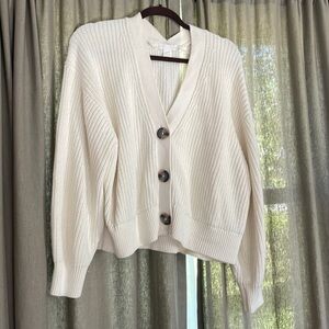 H&M Cream Cardigan
